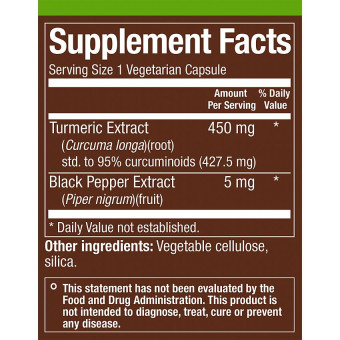 Plnt Organic Turmeric 450 mg (60 cap)