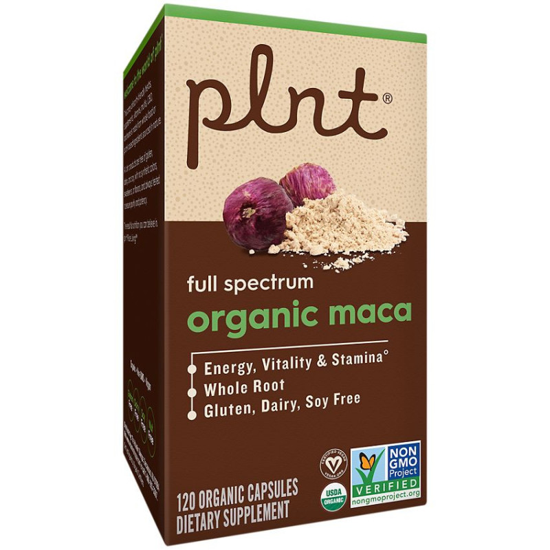 Plnt Organic Maca (120 cap)