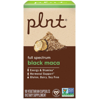 Plnt Organic Black Maca 1000 mg (90 veg cap)