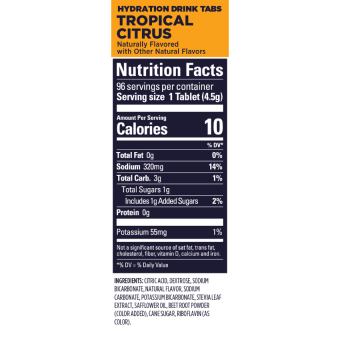 Gu Hydration Drink Tropical Citrus (12 tab)