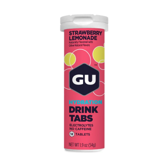 Gu Hydration Drink Strawberry Lemonade (12 tab)