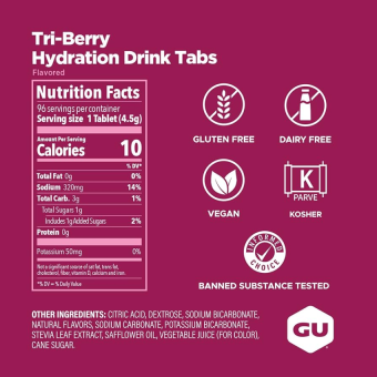Gu Hydration Drink Triberry (12 tab)