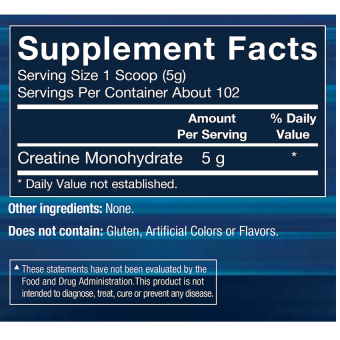 Creatina Monohidratada 5 g (102 serv)