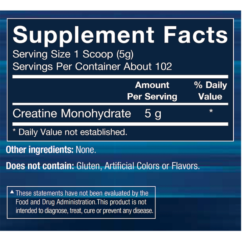 Creatina Monohidratada 5 g (102 serv)