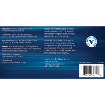 Creatina Monohidratada 5 g (102 serv)