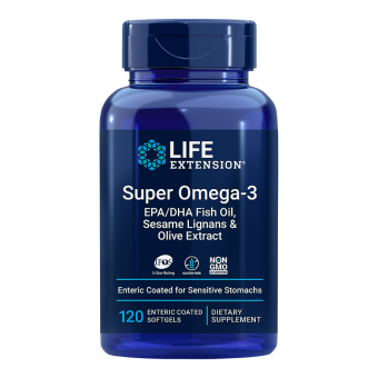 LE Super Omega-3 EPA DHA Fish Oil Enteric Coated (120 soft)