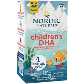 Childrens DHA 250 mg (180 soft)