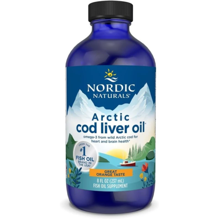 Nordic Naturals Arctic Cod Liver Oil 1060 mg Orange (8 fl oz)