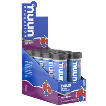 Nuun Sport Energy w/ Caffeine Wild Berry (10 tab)