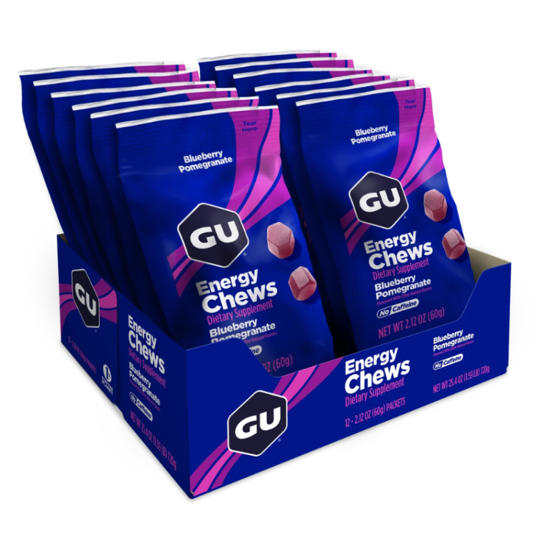 GU Energy Chews Blueberry Pomegranate (1 packet)