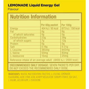 GU Liquid Energy Gel Lemonade (1 packet)