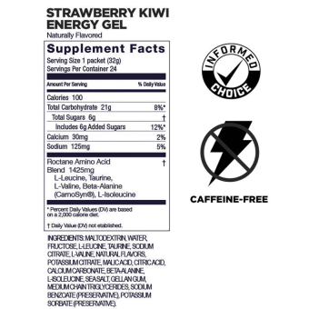 GU Roctane Energy Gel Strawberry Kiwi (1 gel)