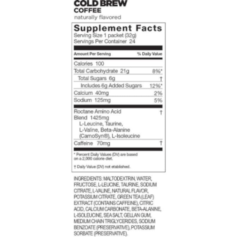 GU Roctane Energy Gel Cold Brew Coffee (1 gel)