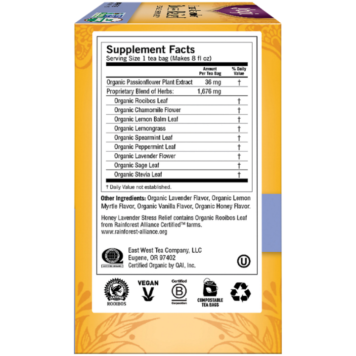 Honey Lavender Stress Relief (16 serv)