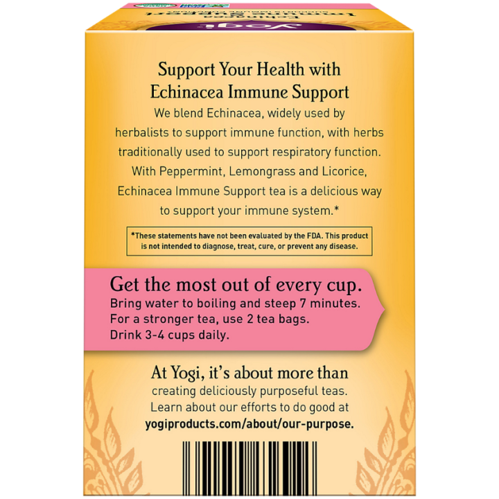 Tea Echinacea Immune Support (16 serv)
