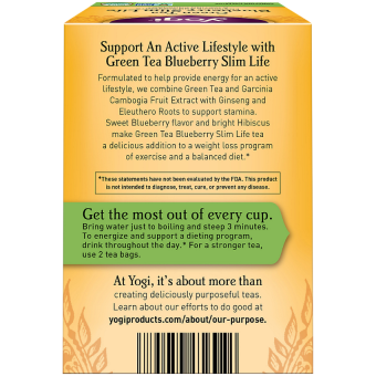 Green Tea Blueberry Slim Life (16 serv)