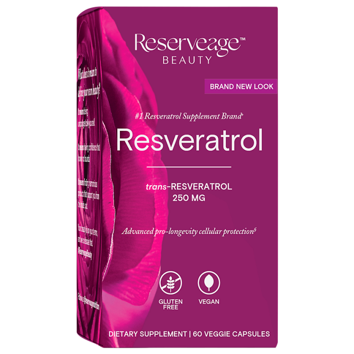Resveratrol w/ Active Trans-Resveratrol - 250 mg (60 veg cap)