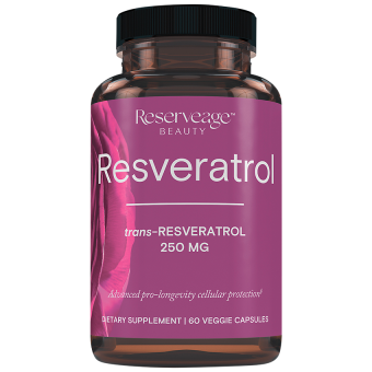 Resveratrol w/ Active Trans-Resveratrol - 250 mg (60 veg cap)