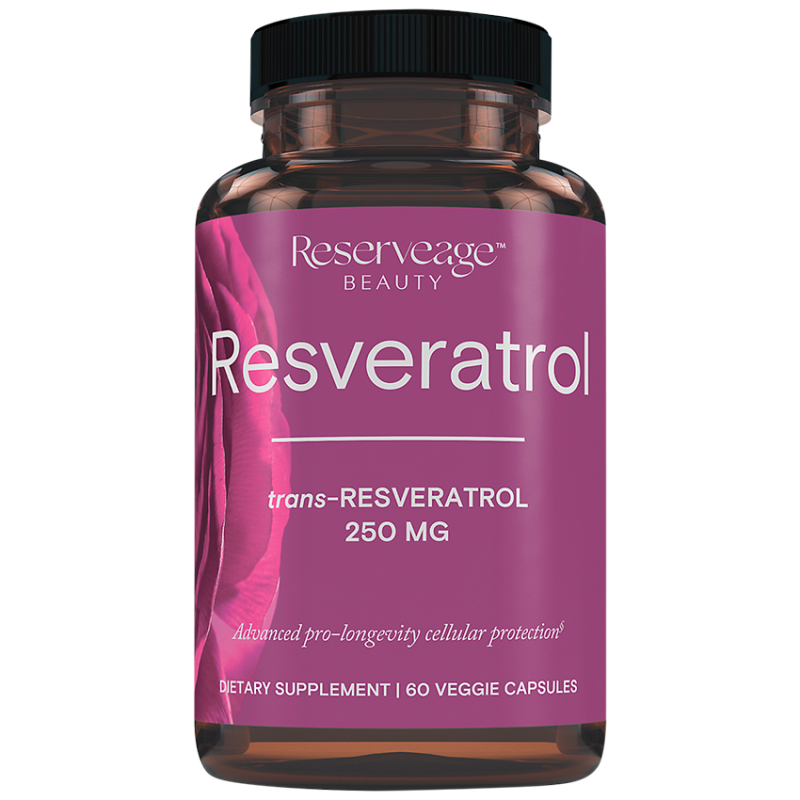 Resveratrol w/ Active Trans-Resveratrol - 250 mg (60 veg cap)