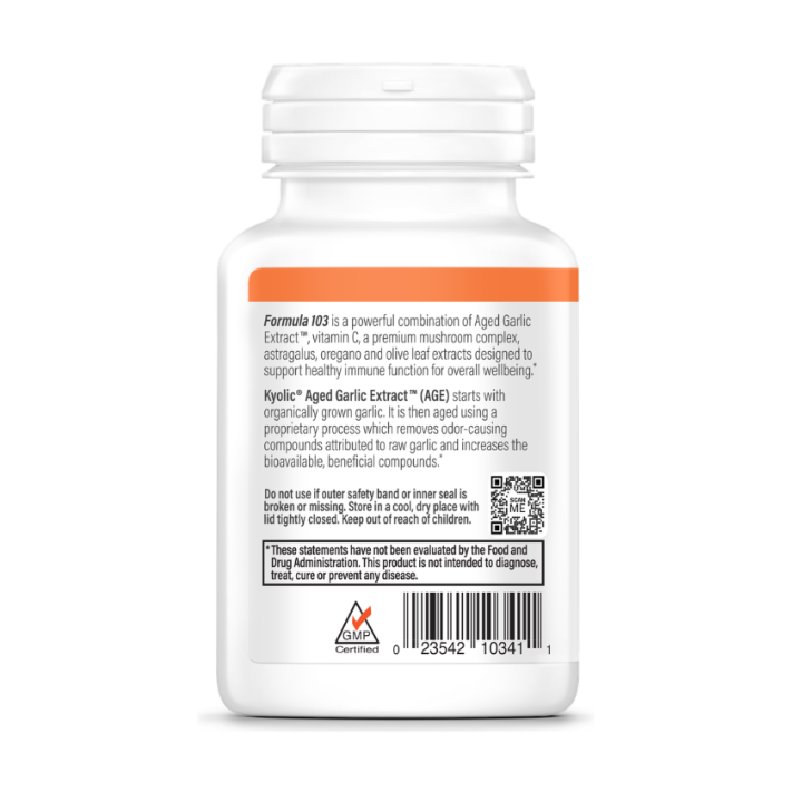 Kyolic 103 Vitamin C Astragalus (100 cap)