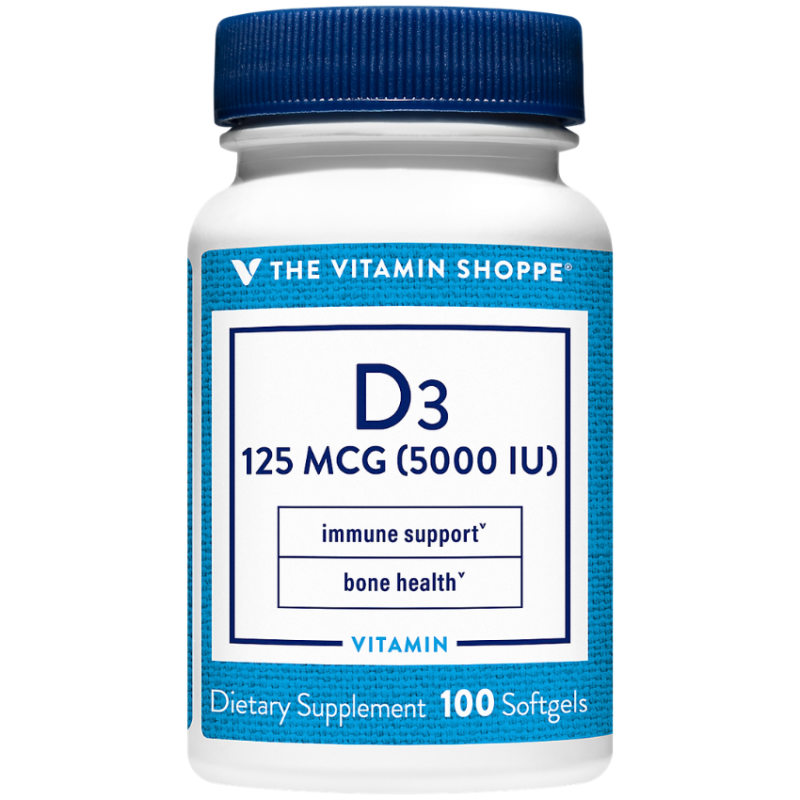 Vitamina D3 5000 UI (100 soft)