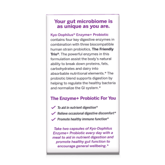 Kyo-Dophilus Probiotic w/ Enzymes 2 Bill (60 cap)