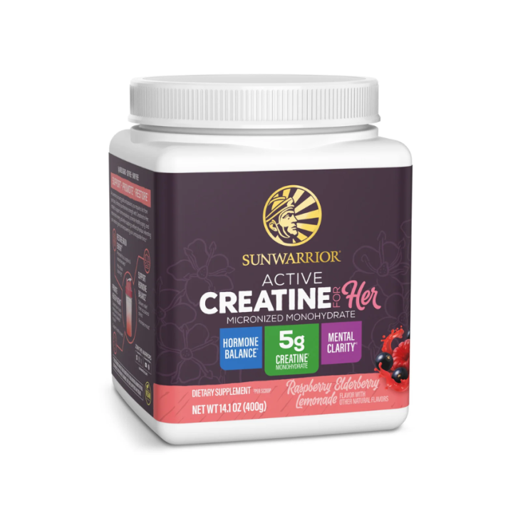 SunWarrior Creatine For Her Raspberry (50 serv)