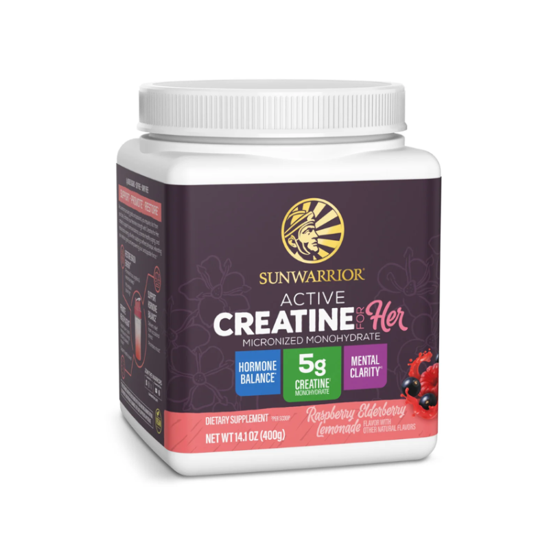 SunWarrior Creatine For Her Raspberry (50 serv)
