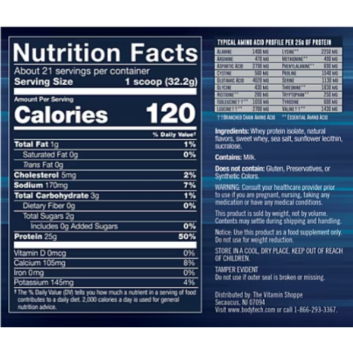 Whey Protein Isolate Frosted Cereal (21 serv) 1.5 lb