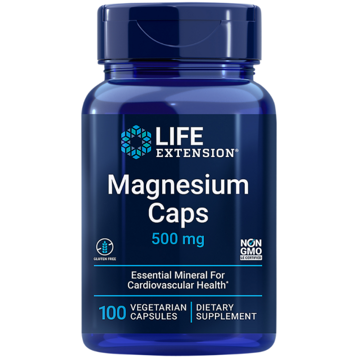 Magnesium Caps 500 mg (100 veg cap)