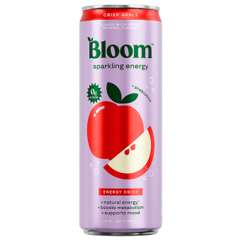 Bloom Sparkling Energy Drink Crisp Apple (12 fl oz)