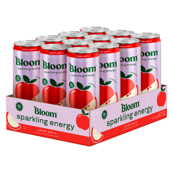 Bloom Sparkling Energy Drink Crisp Apple (12 fl oz)