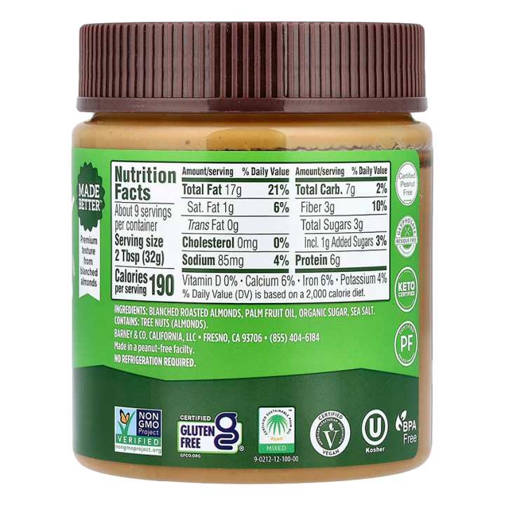 Barney Butter Crunchy 10 oz.