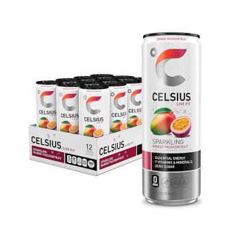 Celsius Sparkling Energy Mango Passionfruit (12 fl oz)