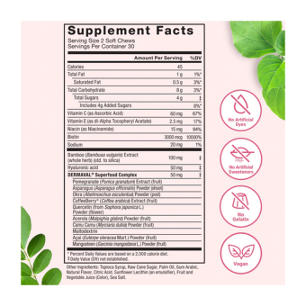 Force Factor Collagen Booster Tropical Fruit (60 chews)