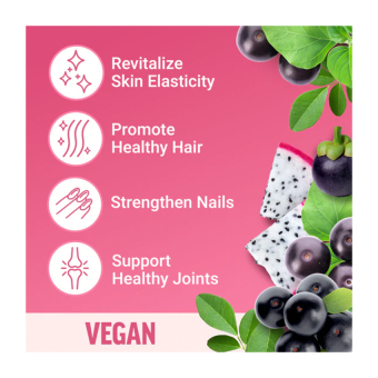 Force Factor Collagen Booster Tropical Fruit (60 chews)
