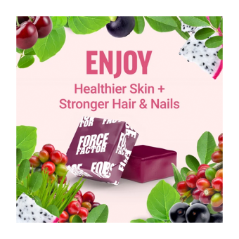 Force Factor Collagen Booster Tropical Fruit (60 chews)