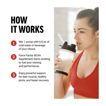 Force Factor BCAA Cherry Limeade (30serv)