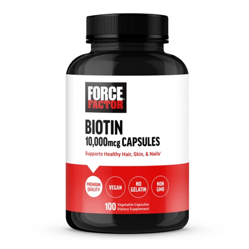 Force Factor Biotin 10000 mcg (100 veg cap)