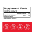 Force Factor Magnesium Glycinate Powder Unflavored 200 mg (50 serv)