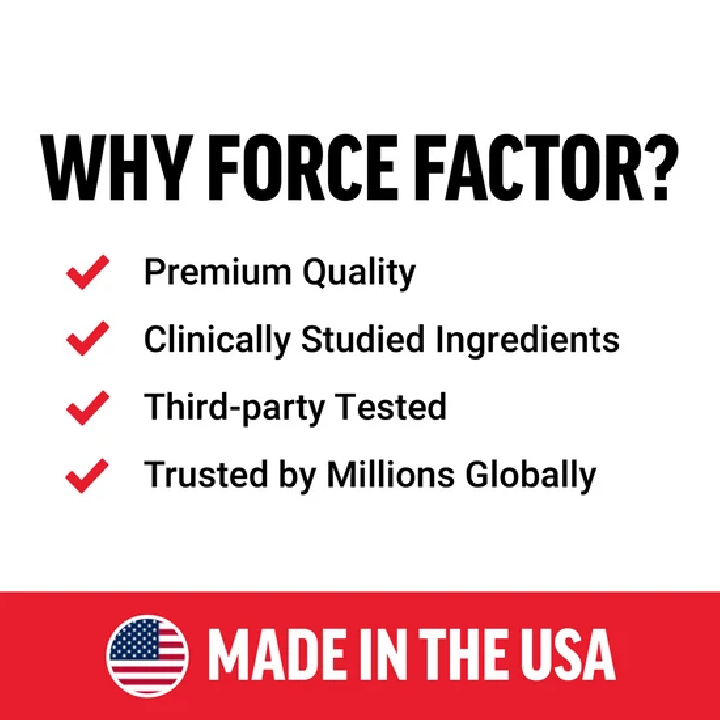 Force Factor Magnesium Glycinate Powder Unflavored 200 mg (50 serv)