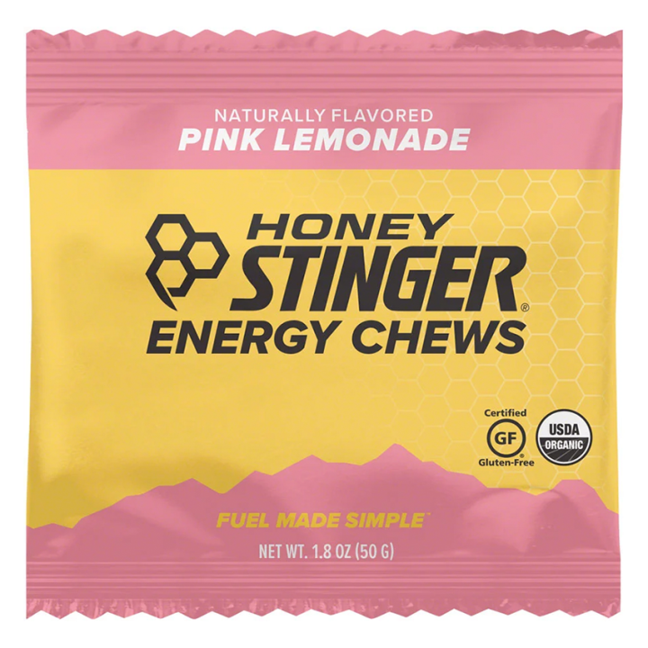 Honey Stinger Energy Chew Pink Lemonade 50 gr (1 packet)