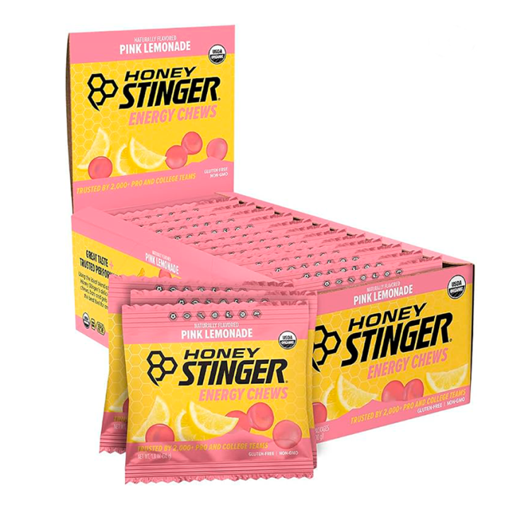 Honey Stinger Energy Chew Pink Lemonade 50 gr (1 packet)