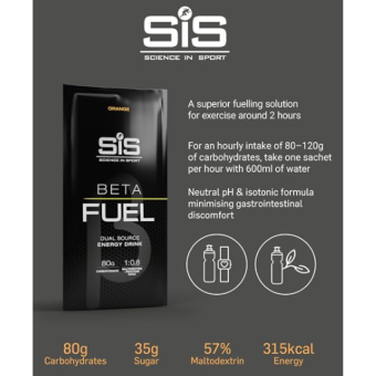 SIS Beta Fuel Orange 80 gr. (1 sachet)