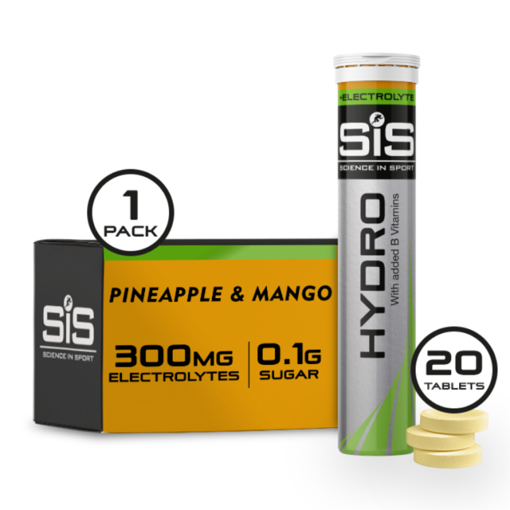 SIS Vitamin B + Electrolyte Tablets Pineapple Mango (20 tab)