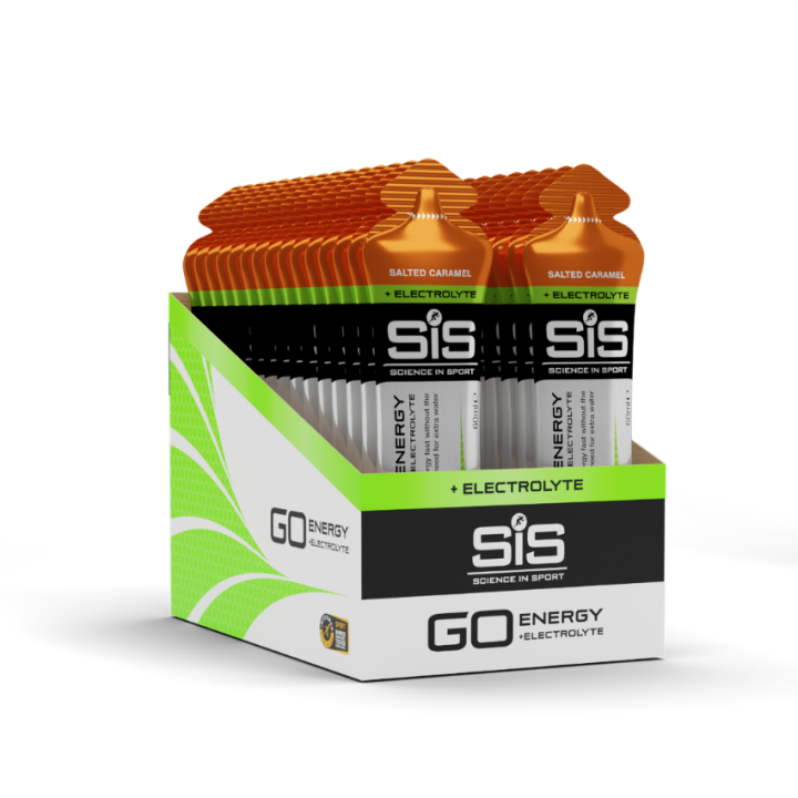 SIS Isotonic Energy Gel + Electrolytes Salted Caramel (1 gel)