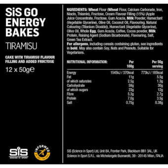 Go Energy Bakes Tiramisu (1 packet)