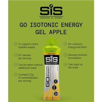 SIS Isotonic Energy Gel Apple (1 gel)