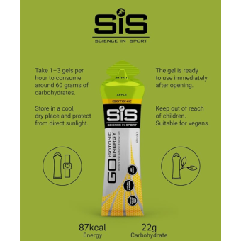 SIS Isotonic Energy Gel Apple (1 gel)