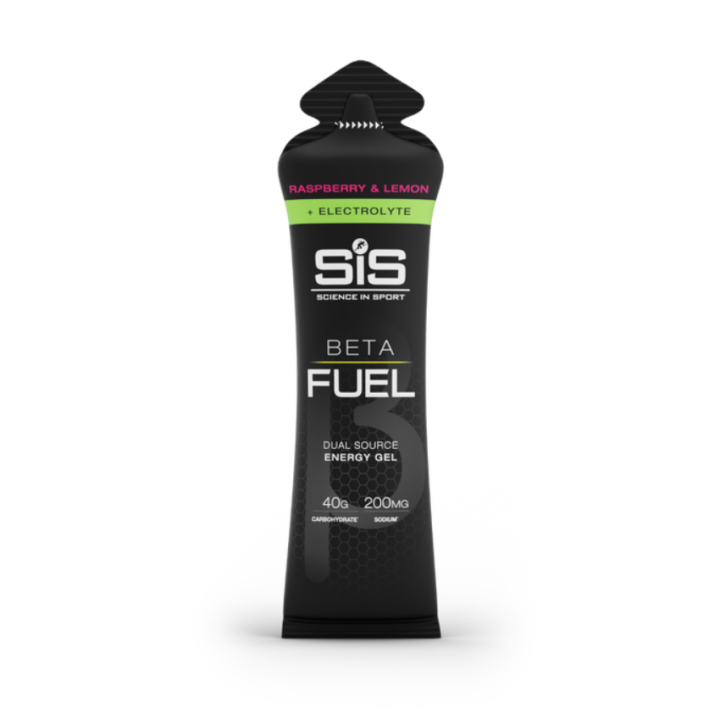 SIS Beta Fuel Gel Rapsberry & Lemon + Electrolyte (1 gel)